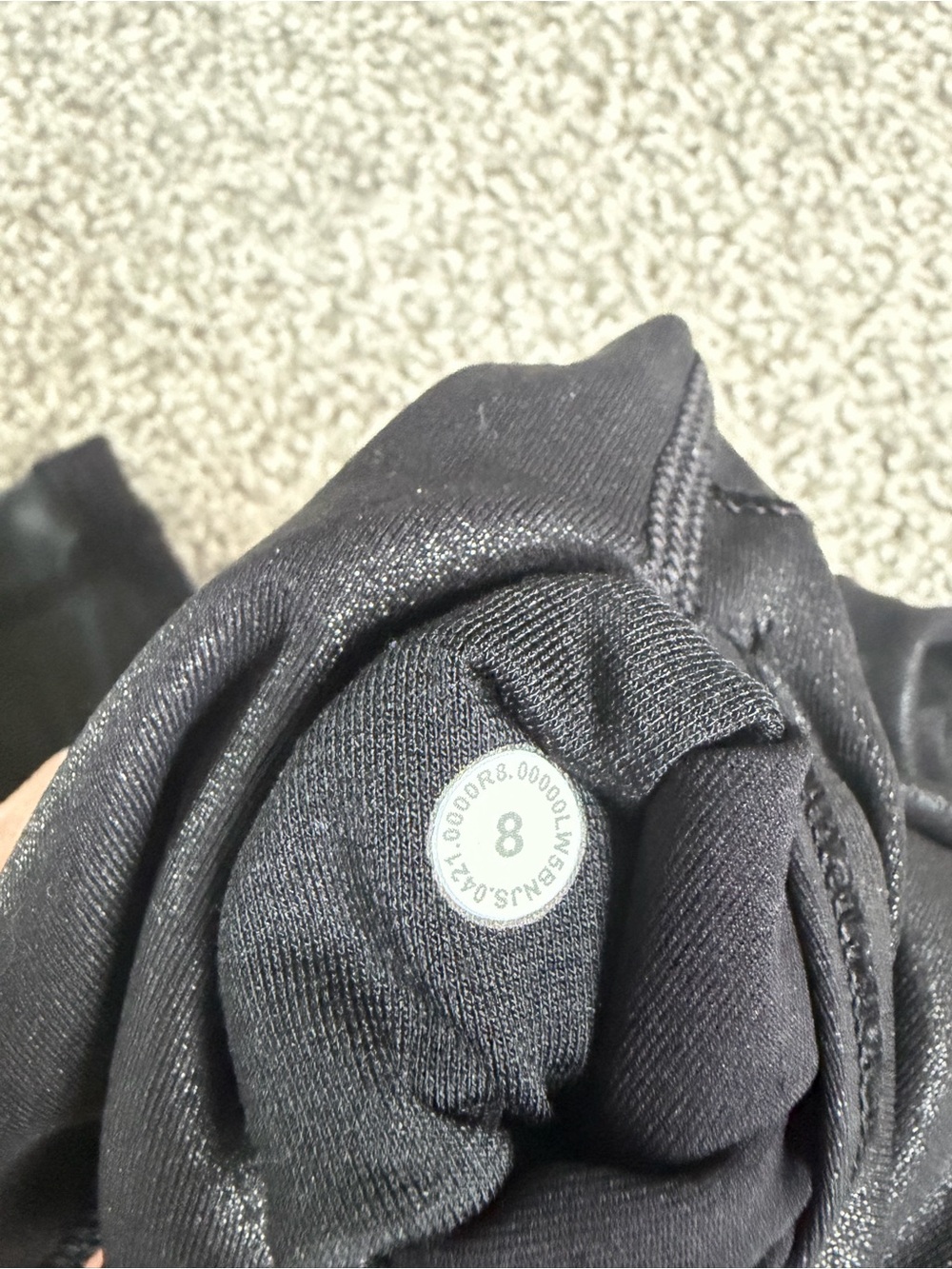 lululemon athletica Black High-Rise Shine Leggings MATCHING SET - Picture 6 of 10